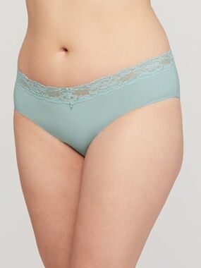 NEW Montelle Lace Brief Panty 9004 Skylight Light Blue